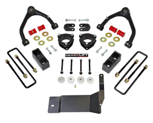 ReadyLift - ReadyLift SST® Lift Kit 4 in. Front/1.75 in. Rear Lift w/Tubular Upper Control Arms For Vehicles w/OE Aluminum Or Stamped Steel Control Arms - 69-3414 - Image 2