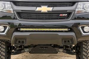 Rough Country - Rough Country LED Light Bar Bumper Mounting Brackets For 30 in. Single Row LED Light Bar - 70536 - Image 2