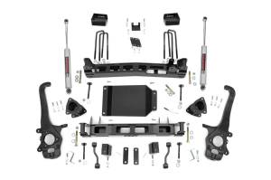 Rough Country Suspension Lift Kit w/Shocks 4 in. Lift - 874.20