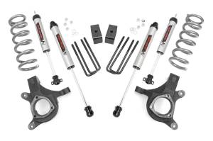 Rough Country Suspension Lift Kit w/Shocks 4.5 in. Lift w/V2 Shocks - 23970