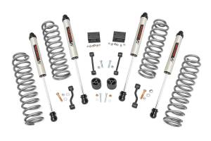 Rough Country Suspension Lift Kit w/Shocks 2.5 in. Lift Rubicon Incl. Coil Springs V2 Monotube Shocks - 66670