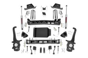 Rough Country Suspension Lift Kit w/Shocks 6 in. Lift - 875.20