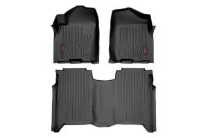 Rough Country Heavy Duty Floor Mats Front And Rear 3 pc. - M-81602