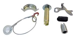 Crown Automotive Jeep Replacement Drum Brake Hardware Kit Rear Incl. Adjuster/Adjuster Cable/Lever And Guide w/ 11 in. Drum Brakes  -  H2541