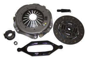 Crown Automotive Jeep Replacement Clutch Kit Incl. Clutch Disc/Pressure Plate/Clutch Release Bearing/Pilot Bearing/Clutch Fork/Alignment Tool 9.125 in. Disc 14 Splines .968 in. Spline Dia.  -  TXYZ9499F