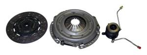 Crown Automotive Jeep Replacement Clutch Kit Incl. Clutch Disc/Pressure Plate/Control Unit 10.5 in. Clutch Disc 10 Splines 1.125 in. Spline Dia.  -  53004116K