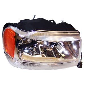Crown Automotive Jeep Replacement - Crown Automotive Jeep Replacement Head Light Assembly Right w/o Leveling Device Incl. Bulbs/Harness  -  55155552AD - Image 2