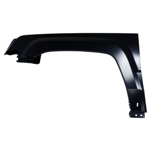 Crown Automotive Jeep Replacement - Crown Automotive Jeep Replacement Fender Front Left w/o Side Repeater Lens Black Primer Finish  -  68079925AA - Image 2