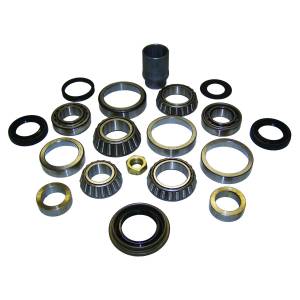 Crown Automotive Jeep Replacement - Crown Automotive Jeep Replacement Differential Master Overhaul Kit Rear Incl. Pinion nut/Slinger/Spacer/Seal/Pinion Bearings/Carrier Bearings/Axle Bearings/Seals/Ring For Use w/Dana 44  -  D44WJMASKIT - Image 2