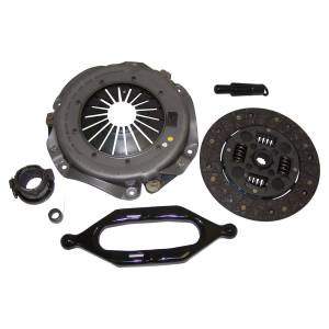 Crown Automotive Jeep Replacement - Crown Automotive Jeep Replacement Clutch Kit Incl. Clutch Disc/Pressure Plate/Clutch Release Bearing/Pilot Bearing/Clutch Fork/Alignment Tool 9.125 in. Disc 14 Splines .968 in. Spline Dia.  -  TXYZ9499F - Image 2