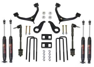 ReadyLift - ReadyLift SST® Lift Kit w/Shocks 4 in. Front/2 in. Rear Lift w/Tubular Upper Control Arms Incl. SST3000 Shocks - 69-3522 - Image 2