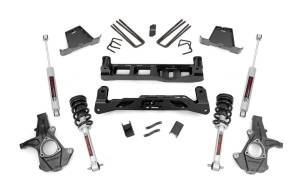 Rough Country - Rough Country Suspension Lift Kit w/Shocks 7.5 in. Lift Incl. Lifted Struts Rear N3 Shocks - 26331 - Image 2