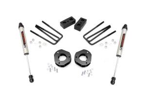 Rough Country - Rough Country Suspension Lift Kit w/Shocks 3.5 in. Lift Incl. Strut Spacers Rear V2 Monotube Shocks - 26870 - Image 2