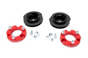 Rough Country - Rough Country Front Leveling Kit 2 in. Easy Installation Anodized Red - 763ARED - Image 2