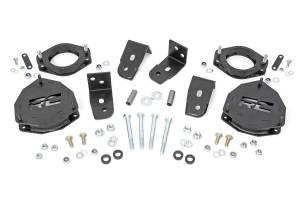 Rough Country - Rough Country Suspension Lift 2 in. Front/Rear Strut Spacers Laser Cut Powder Coated Black - 90500 - Image 2