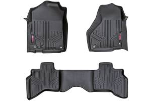 Rough Country - Rough Country Heavy Duty Floor Mats Front And Rear 3 pc. Full Console - M-31212 - Image 2