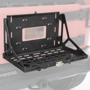 Smittybilt - Smittybilt Tailgate Table Black 1/8 in. Steel - 2793 - Image 3