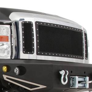 Smittybilt - Smittybilt M1 Grille Insert Black Mesh 3 pcs. - 615830 - Image 4