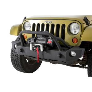Smittybilt - Smittybilt SRC Carbine Front Bumper Carbine Mid Width Design Incl. Removable Bull Bar - 76744 - Image 14