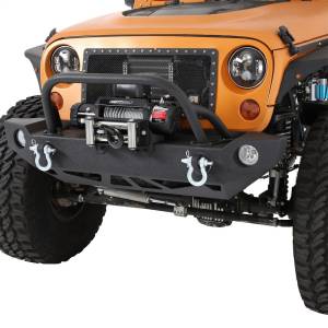 Smittybilt - Smittybilt SRC Carbine Front Bumper Carbine Mid Width Design Incl. Removable Bull Bar - 76744 - Image 15