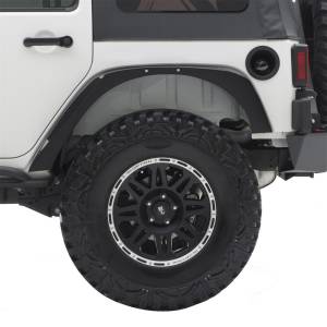 Smittybilt - Smittybilt XRC Fender Flare Set Front And Rear Textured Black Steel - 76837 - Image 10