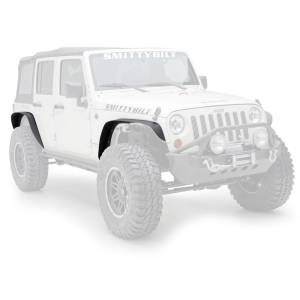 Smittybilt - Smittybilt XRC Fender Flare Set Front And Rear Textured Black Steel - 76837 - Image 19