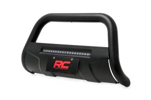 Rough Country - Rough Country Bull Bar LED Light Bar Black 20 in. 90 Watt 7200 Lumens 3 in. Diameter Steel Black Powder Coat Includes Installation Instructions - B-D4091 - Image 3