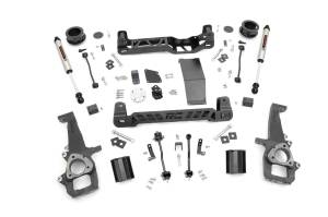 Rough Country Suspension Lift Kit 4 in. Lift V2 Monotube Shock Absorbers - 33370