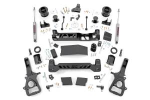 Rough Country Suspension Lift Kit 6 in. Lift Incl. Strut Spacers Rear N3 Shocks - 33430A