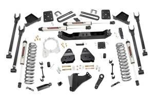 Rough Country - Rough Country Suspension Lift Kit 6 in. 4-Link w/N3 Shocks Lifted Coil Springs Upper / Lower Control Arms Bumpstop Spacers w/Hardware 306.76 Weight - 50770 - Image 1