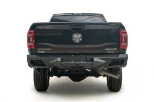 Fab Fours - Fab Fours Vengeance Rear Bumper Bare Plate Steel - DR19-E4451-B - Image 1