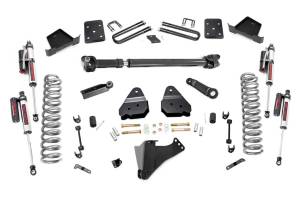 Rough Country Suspension Lift Kit w/Shocks 4.5 in. Lift Incl. 4 in. Axle Diameter Front Driveshaft Vertex Reservoir Shocks - 50651