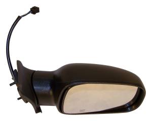 Crown Automotive Jeep Replacement Door Mirror Right Power Heated Foldaway Black  -  55155232AC