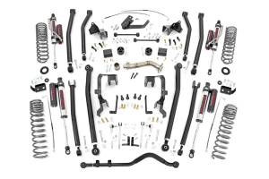 Rough Country - Rough Country Long Arm Suspension Lift Kit w/Shocks 4 in. Lift Vertex Reservoir Shocks - 78650A - Image 1