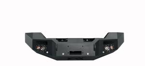 Fab Fours Premium Winch Front Bumper 2 Stage Black Powder Coated w/o Grill Guard w/Sensors - GM14-C3151-1