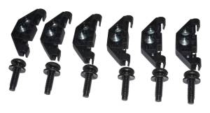 Crown Automotive Jeep Replacement Hard Top Hardware Kit Incl. 6 Retainers And 6 Screws  -  55397093K