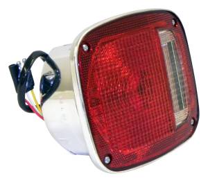 Crown Automotive Jeep Replacement Tail Light Assembly Right Chrome  -  5457198C