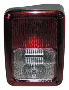 Crown Automotive Jeep Replacement Tail Light Assembly Right Incl. Lamp Bulbs Wire Harness  -  55078146AC