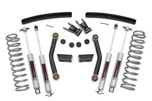 Rough Country Suspension Lift Kit w/Shocks 4.5 in. Easy bolt on Installation Premium N3 Series Shocks - 62630