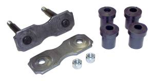 Crown Automotive Jeep Replacement Leaf Spring Shackle Kit Front 2 Required Incl. 2 Shackle Plates/4 Bushings/2 Lock Nuts  -  5357620K