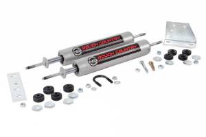 Rough Country - Rough Country N3 Dual Steering Stabilizer Incl. Mounting Brackets and Hardware - 8735430 - Image 3