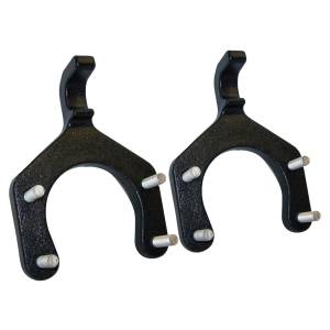 Crown Automotive Jeep Replacement - Crown Automotive Jeep Replacement Tow Hook Kit Front JK Only  -  52060378K - Image 2