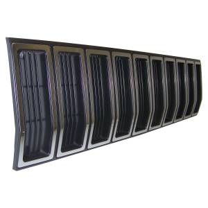 Crown Automotive Jeep Replacement - Crown Automotive Jeep Replacement Grille Front Black w/Silver  -  55000153 - Image 2