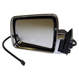 Crown Automotive Jeep Replacement - Crown Automotive Jeep Replacement Power Door Mirror Left Driver Side Chrome Electric  -  55034127 - Image 2