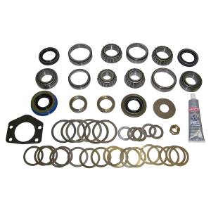 Crown Automotive Jeep Replacement - Crown Automotive Jeep Replacement Differential Master Overhaul Kit Rear w/Drum Brakes Incl. Pinion/Carrier Bearings/Shims/Oil Seals/Slingers/Nut/Axle Retainers And Ring For Use w/Dana 44  -  D44TJMASKIT - Image 2