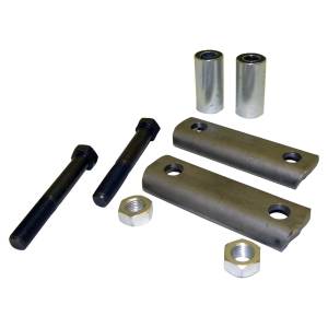 Crown Automotive Jeep Replacement - Crown Automotive Jeep Replacement Leaf Spring Shackle Kit Varies With Application Silent Block Type Incl. Plates/Bushings/Bolts/Nuts  -  J0916646 - Image 2