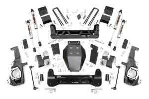 Rough Country - Rough Country Suspension Lift Kit 5 in. Lift w/V2 Monotube Shocks - 10270 - Image 2