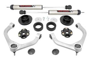 Rough Country - Rough Country Bolt-On Lift Kit w/Shocks 3.5 in. Lift Rear V2 Shocks - 31470 - Image 2