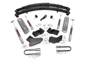 Rough Country - Rough Country Suspension Lift Kit w/Shocks 4 in. Lift Incl. Coil Springs Radius Arm/I-Beam Drop Brkt. Pitman Arm Leaf Springs U-Bolts Hardware Front and Rear Premium N3 Shocks - 48030 - Image 2