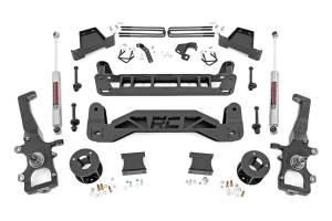 Rough Country - Rough Country Suspension Lift Kit w/Shocks 6 in. Lift Kit Rear Premium N3 Series Shocks Incl. Hardware - 52430 - Image 2